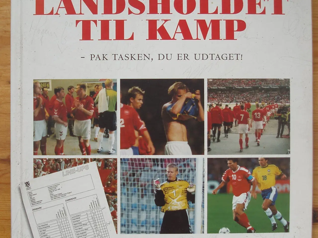Billede 1 - Med Landsholdet til kamp
