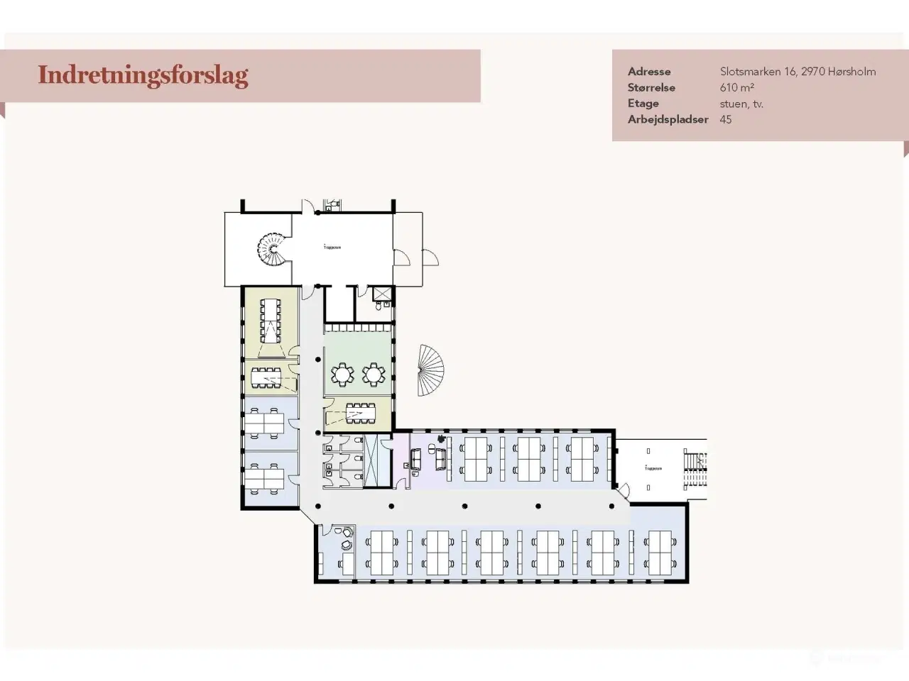 Billede 37 - Lyse og moderne kontorlokaler med rå kant