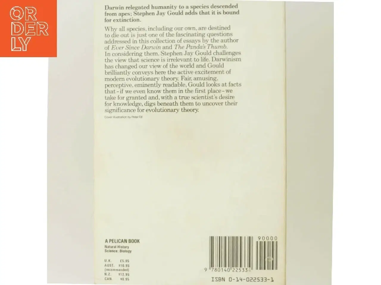 Billede 3 - Hen's Teeth and Horse's Toes af Stephen Jay Gould (Bog)