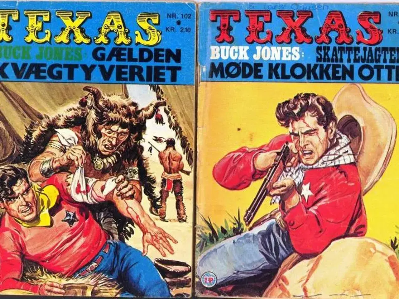 Billede 9 - Cowboy, Texas og Ringo. Tegneserier, blade..