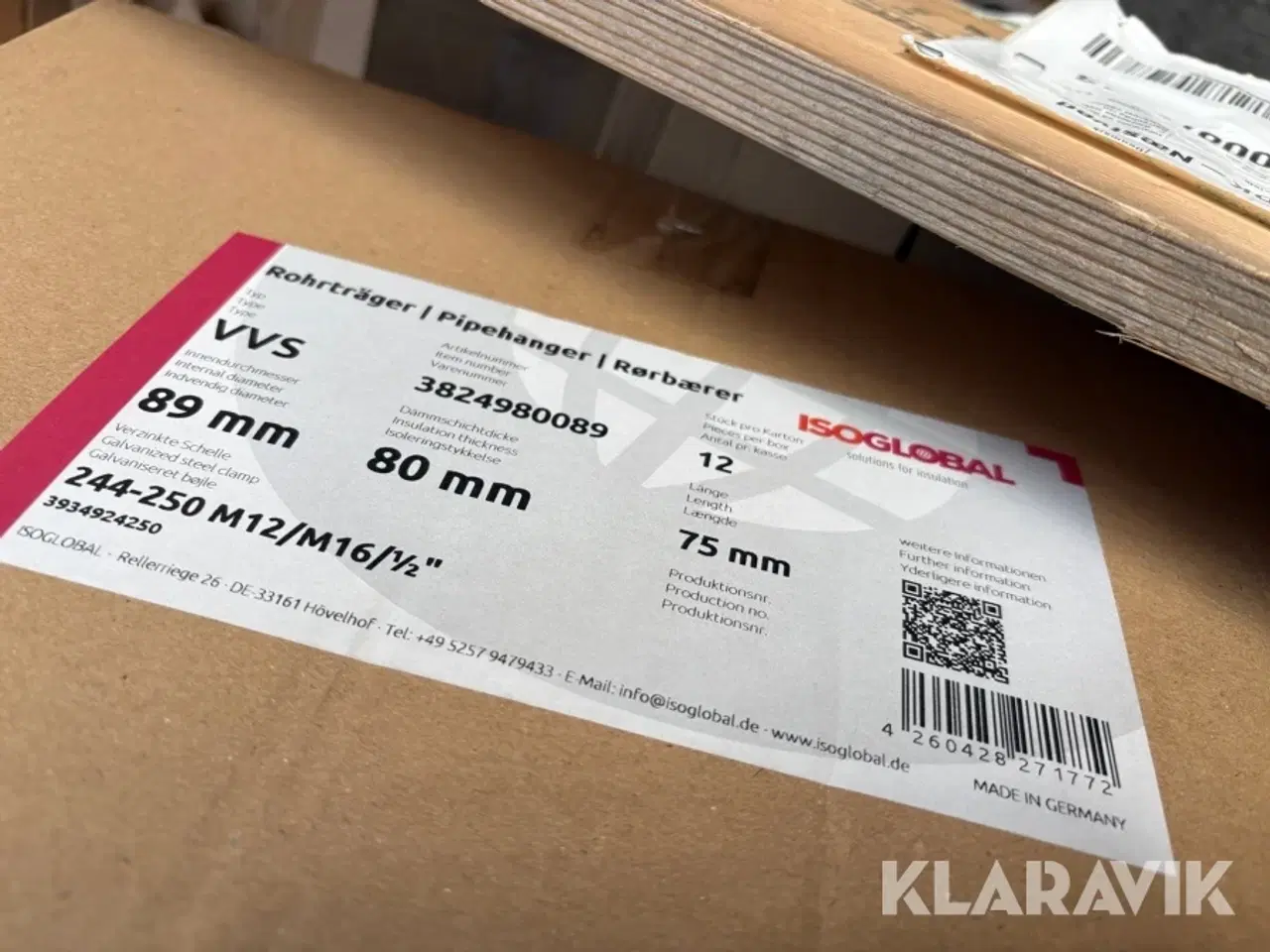 Billede 10 - Blandet lot rørbærer og brandpakning