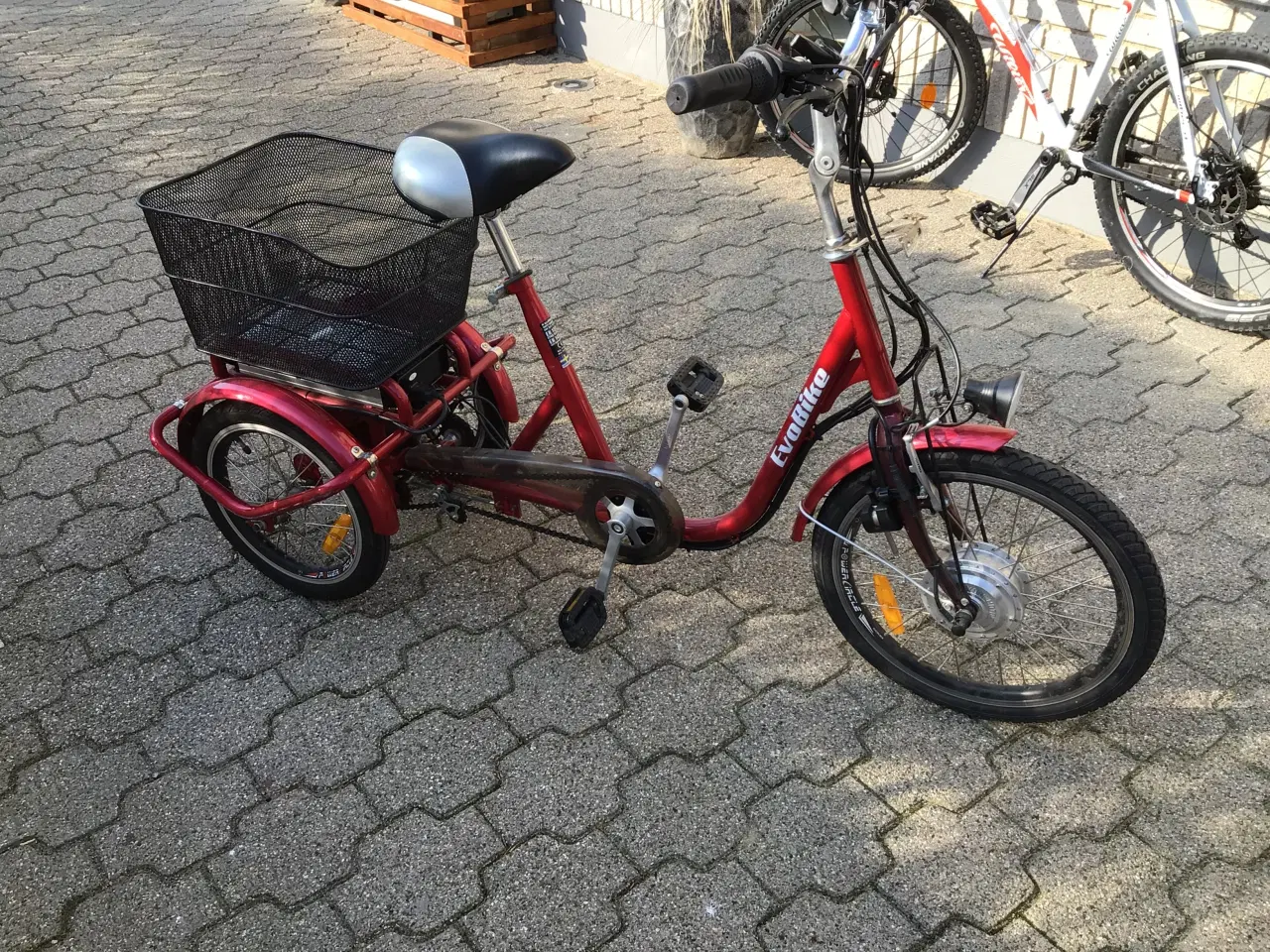 Billede 2 -  Flot 3 hjulet el cykel EvoBike 