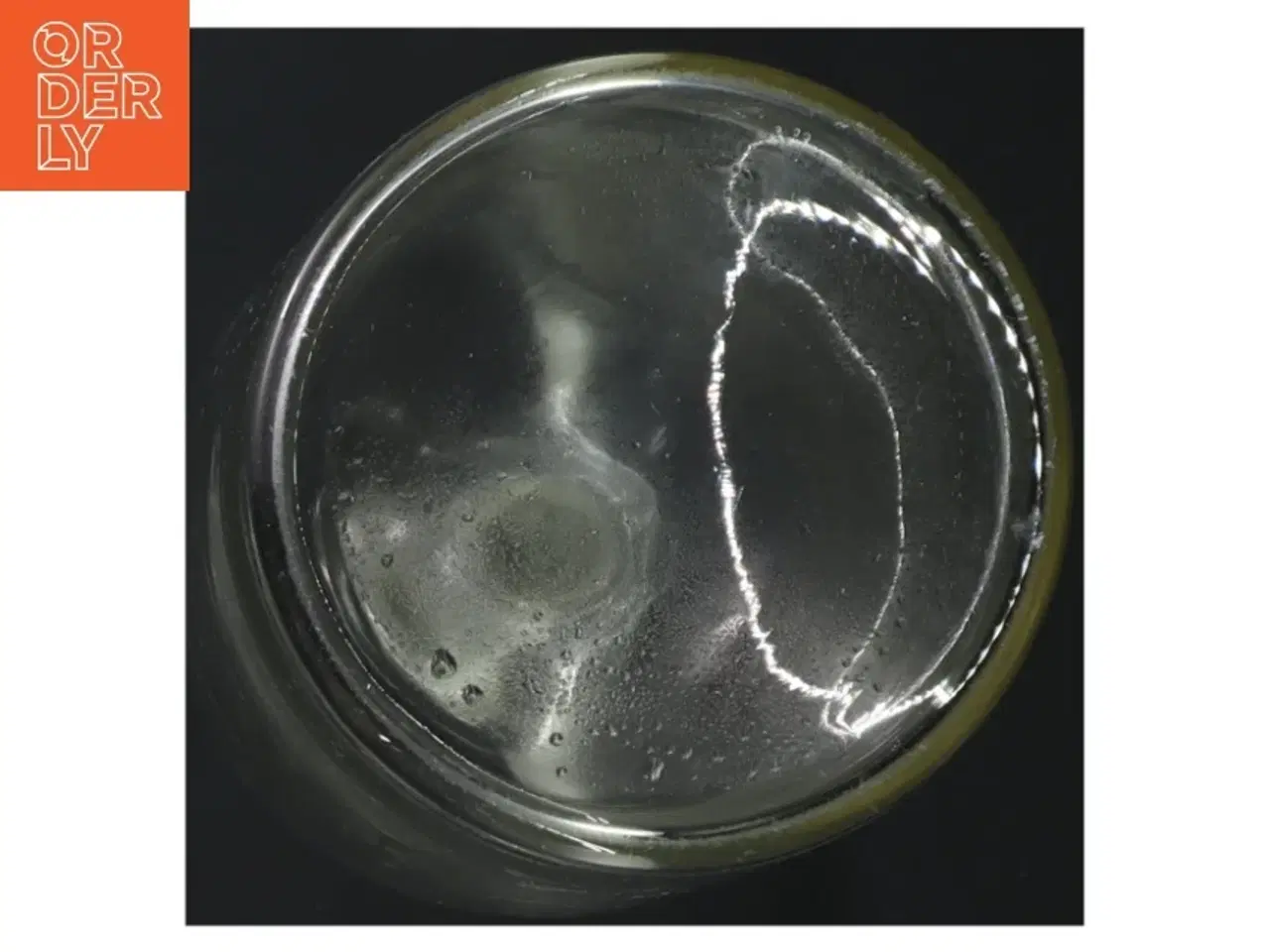 Billede 3 - Glas apoteker flaske med låg (str. 22 cm)