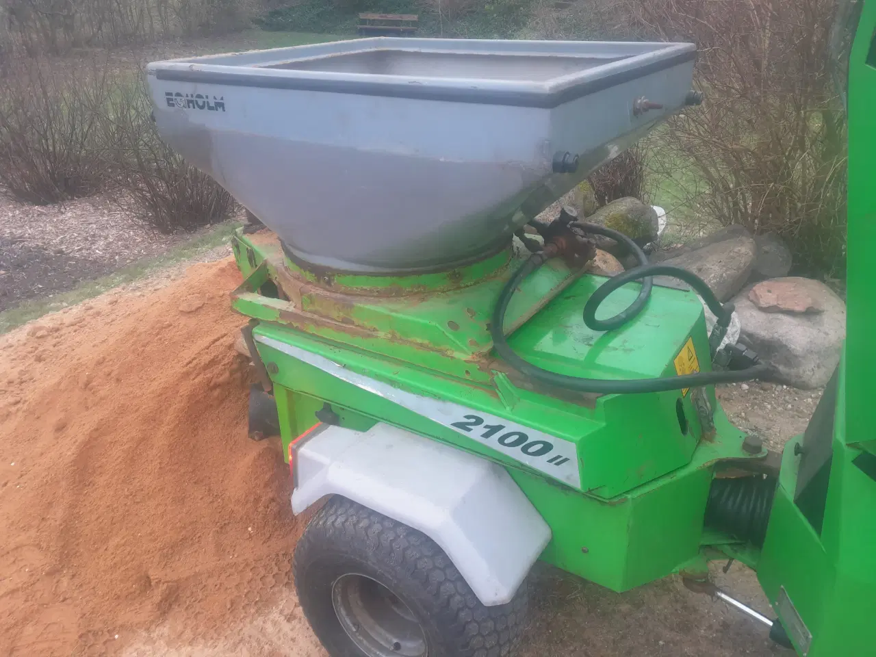 Billede 2 - Egholm 2100 / Powerflex saltspreder,m.m.