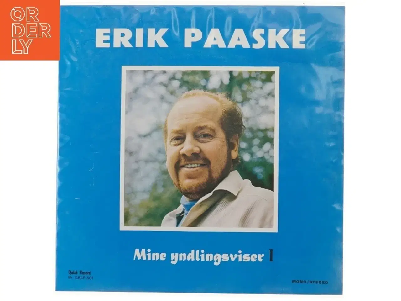 Billede 1 - LP af Erik Paaske - Mine yndlingsviser I fra Quick Record