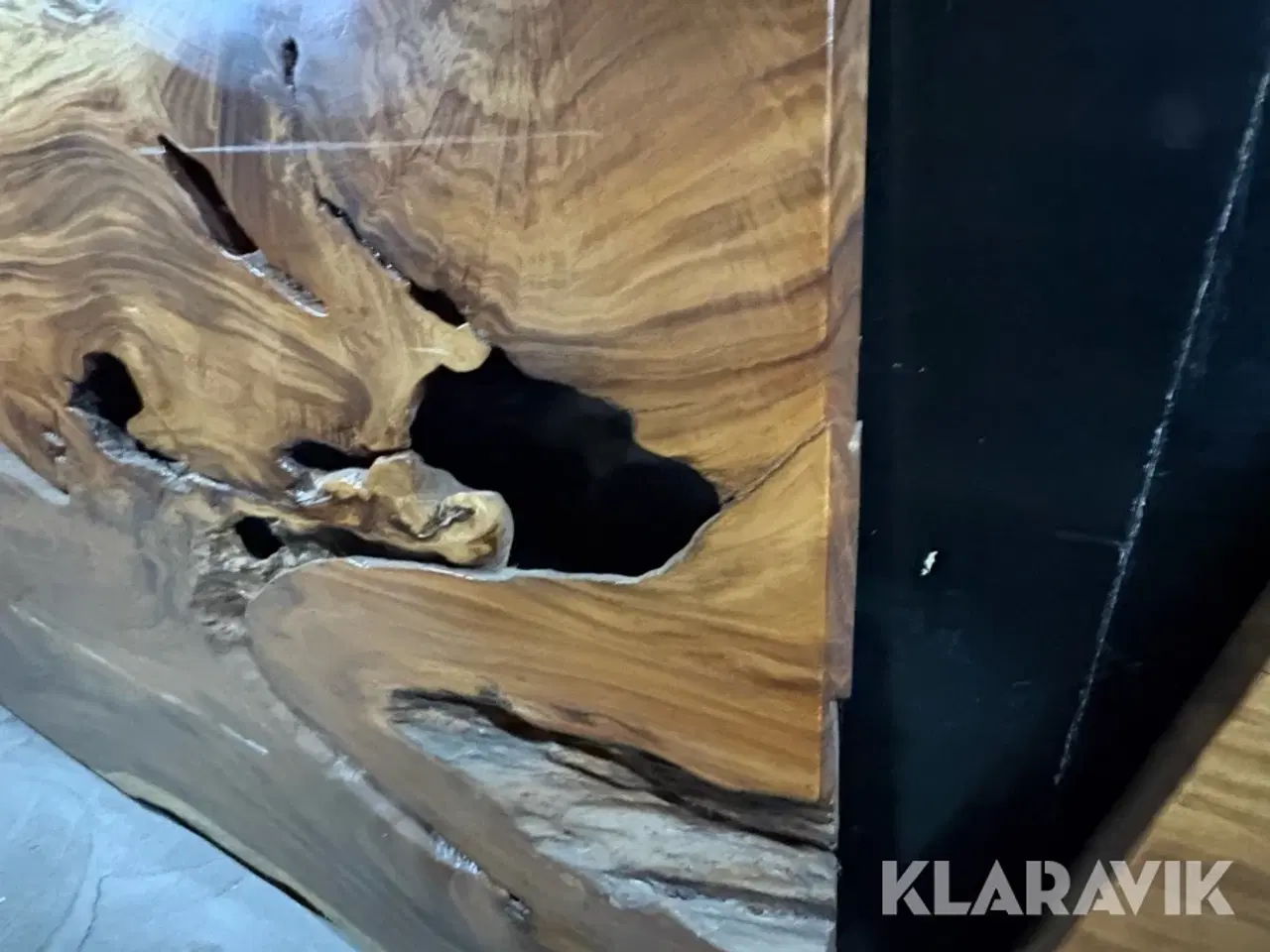 Billede 6 - Planke bordplade Akacie Lakeret 1 hel planke