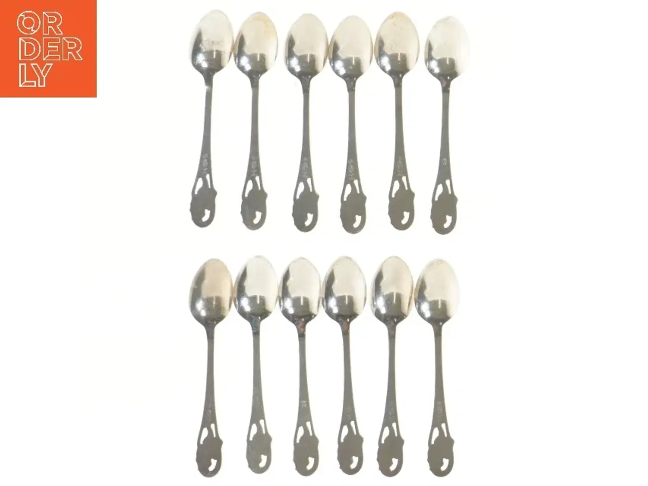 Billede 2 - Sæt med 12 skeer, 12 cm (str. 12 styk, 12 cm)