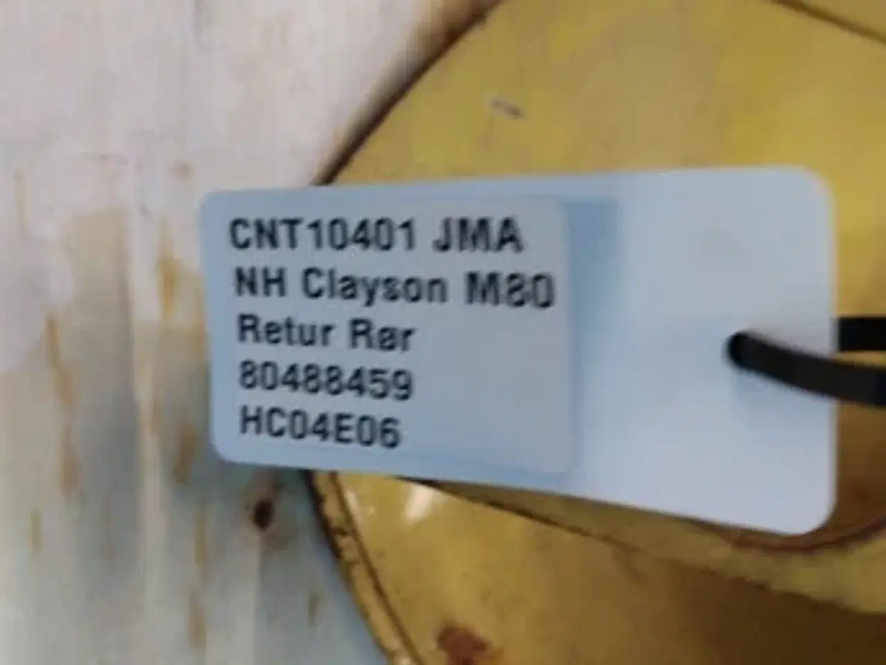 Billede 12 - New Holland Clayson M80 Retur Rør 80488459