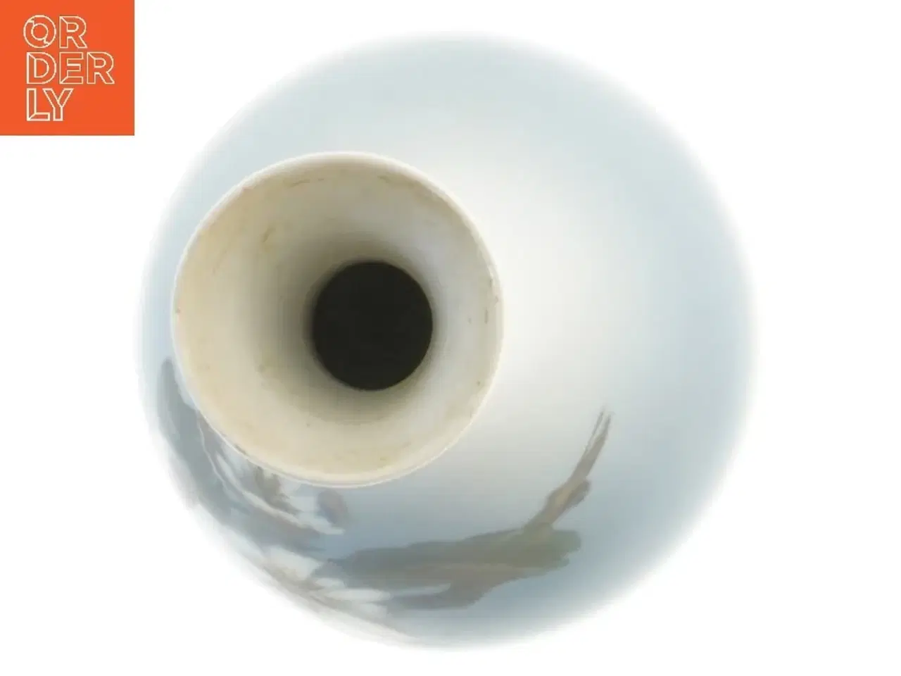 Billede 3 - Blomstermønstret vase fra Royal Copenhagen (str. 22 cm)