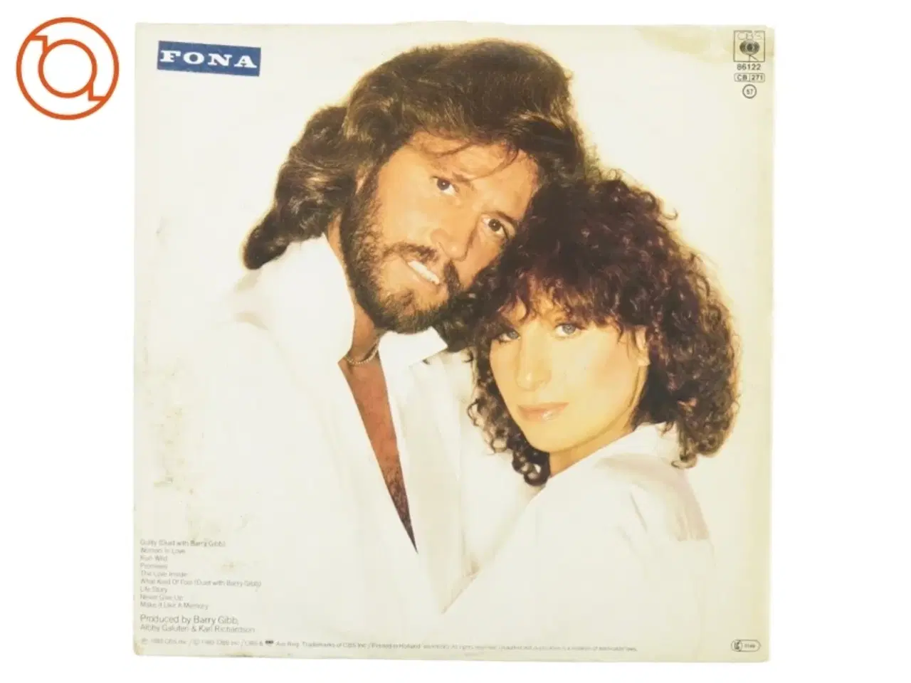 Billede 1 - Barbra Streisand, guilty fra Cbs (str. 30 cm)