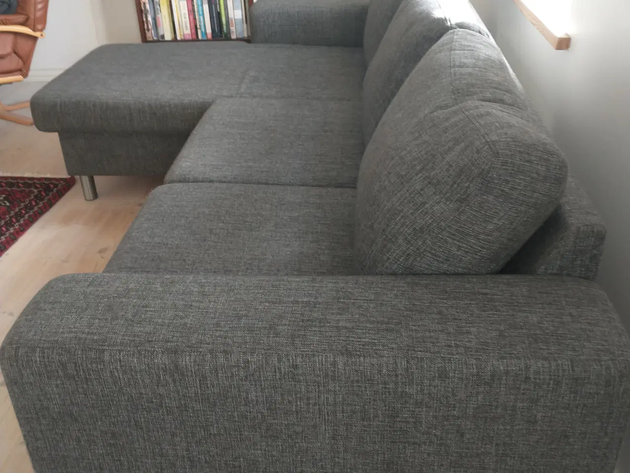 Billede 4 - Sofa med chaiselong