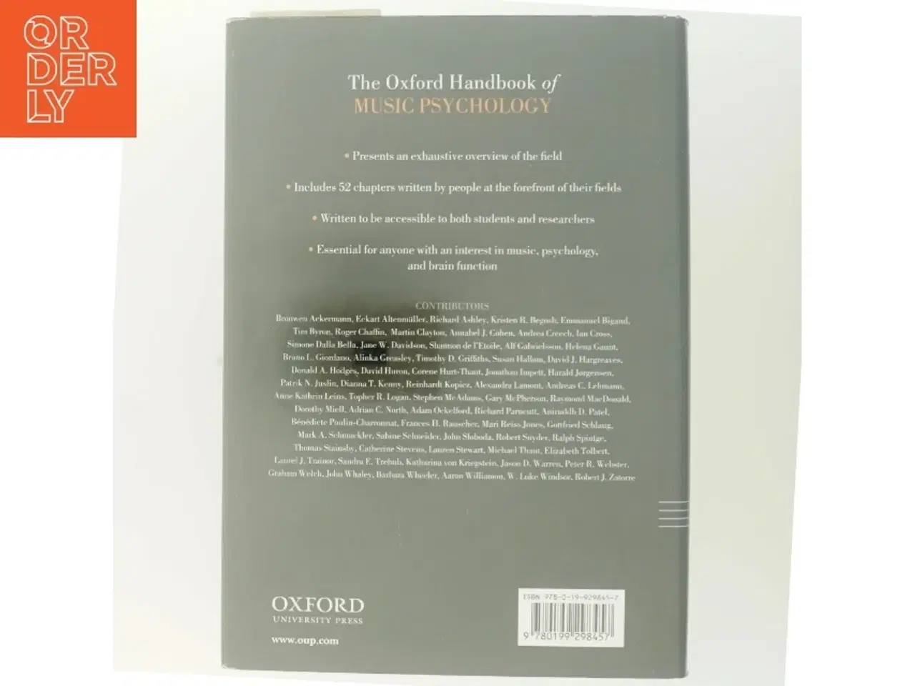 Billede 3 - The Oxford handbook of music psychology (Bog)