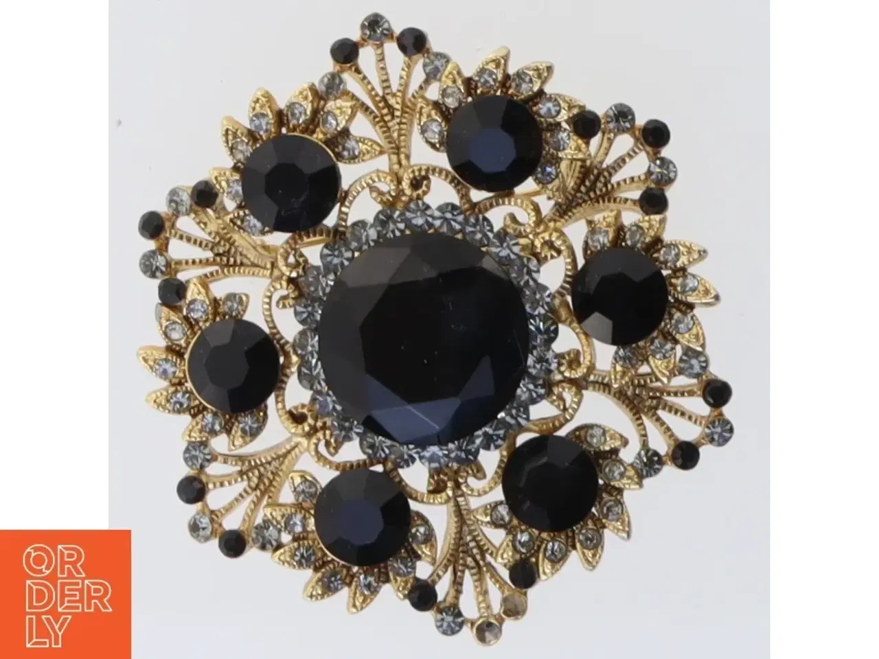 Billede 1 - Vintage broche (str. Jeg er 5,5 cm)