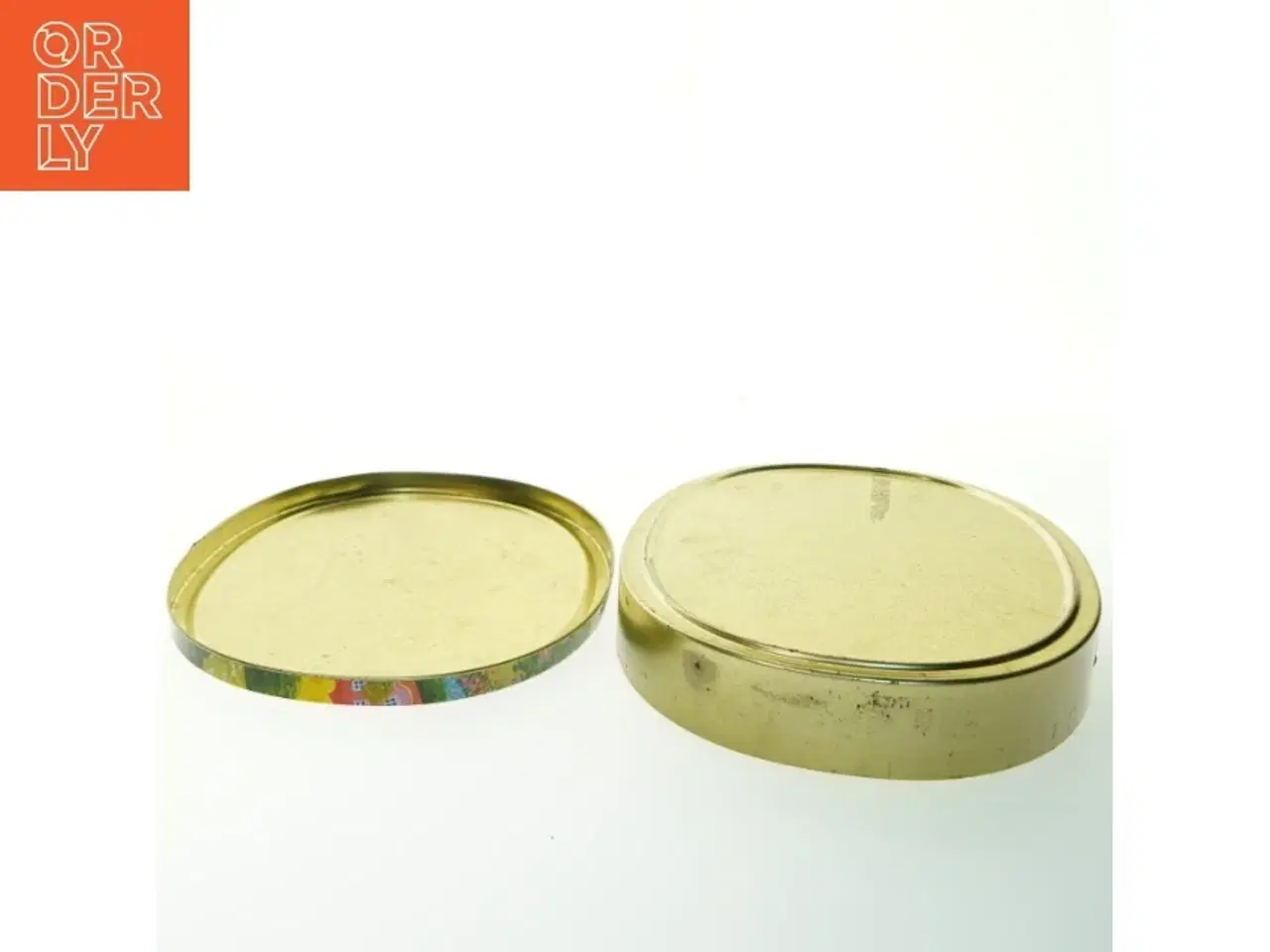 Billede 3 - Vintage metal kagedåse (str. 32x22x4,5 cm)