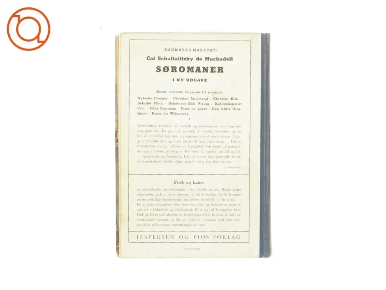 Billede 2 - Frisk og laber af Cai Schaffalitzky De Muckadell (Bog)
