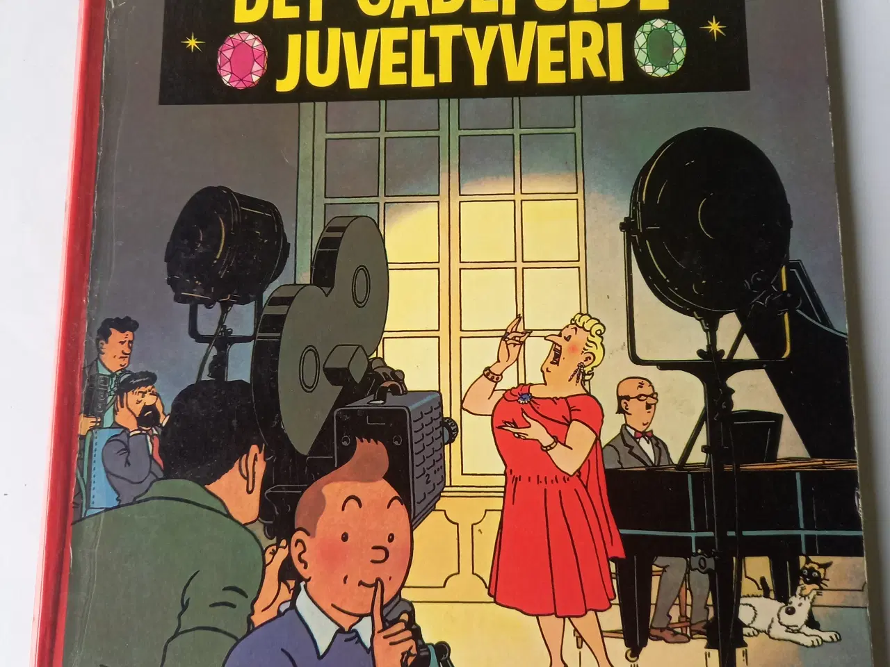 Billede 1 - Tintin tegneserie Det Gådefulde Juveltyveri 