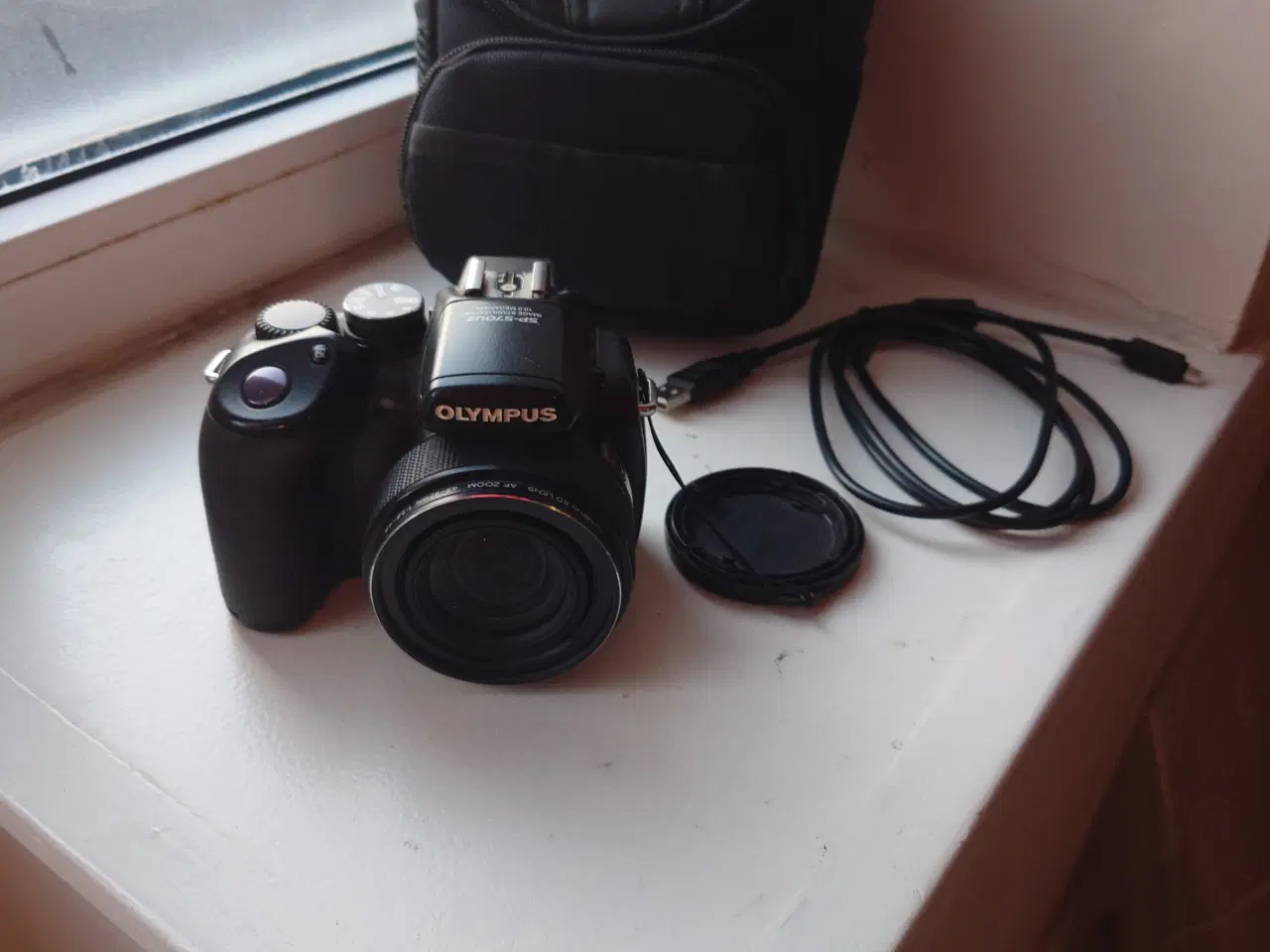 Billede 1 - Olympus  SP-570 UZ 10mp  8 gb ram Kompakt kamera 