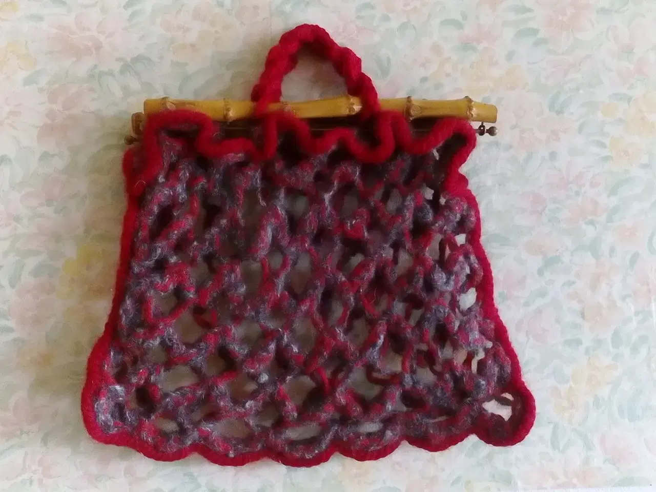 Billede 1 - Homemade taske i uld