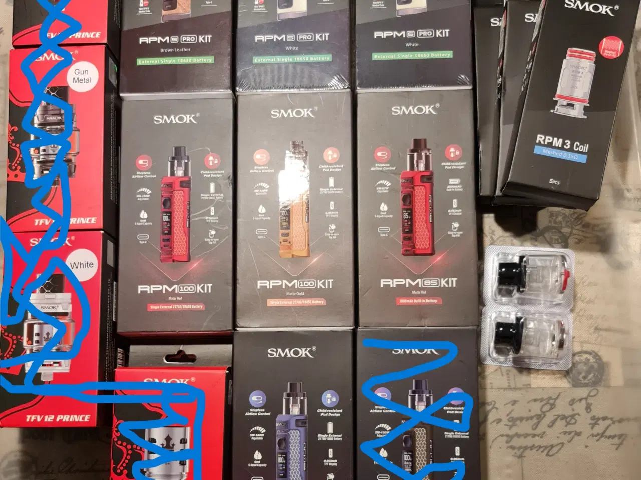 Billede 4 - SMOK damperudstyr, eCigs og batterier.