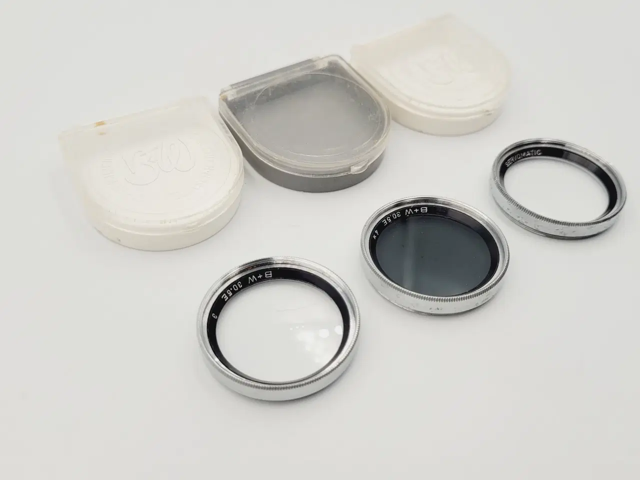 Billede 3 - ⭐️·📸 Komplet Sæt: Vintage B+W Servomatic Filtrer