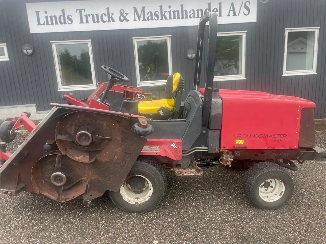 Billede 2 - Brugt Toro Grounmaster 4100 D sælges privat
