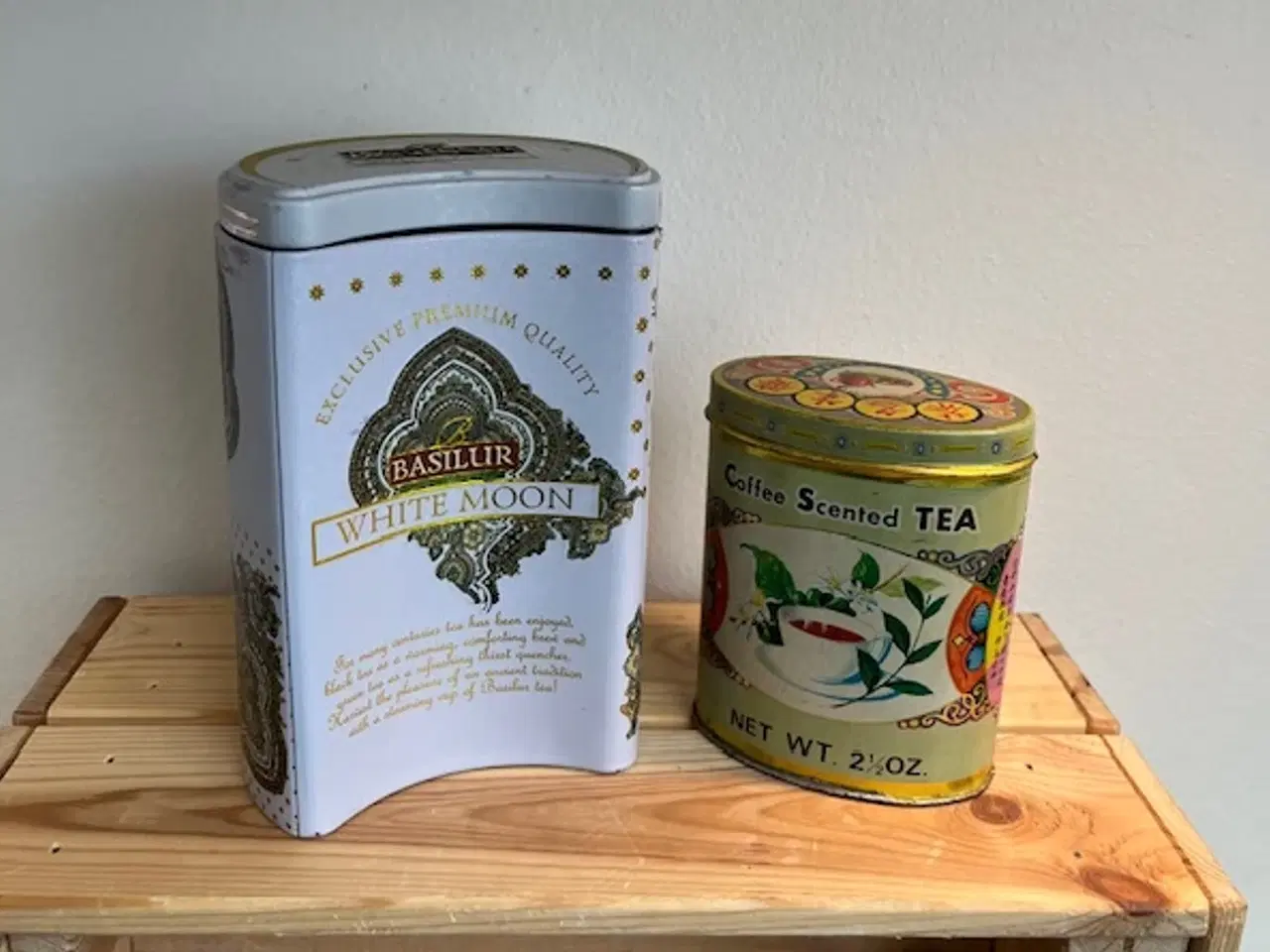 Billede 2 - To smukke tedåser – Eksklusiv Basilur & vintage