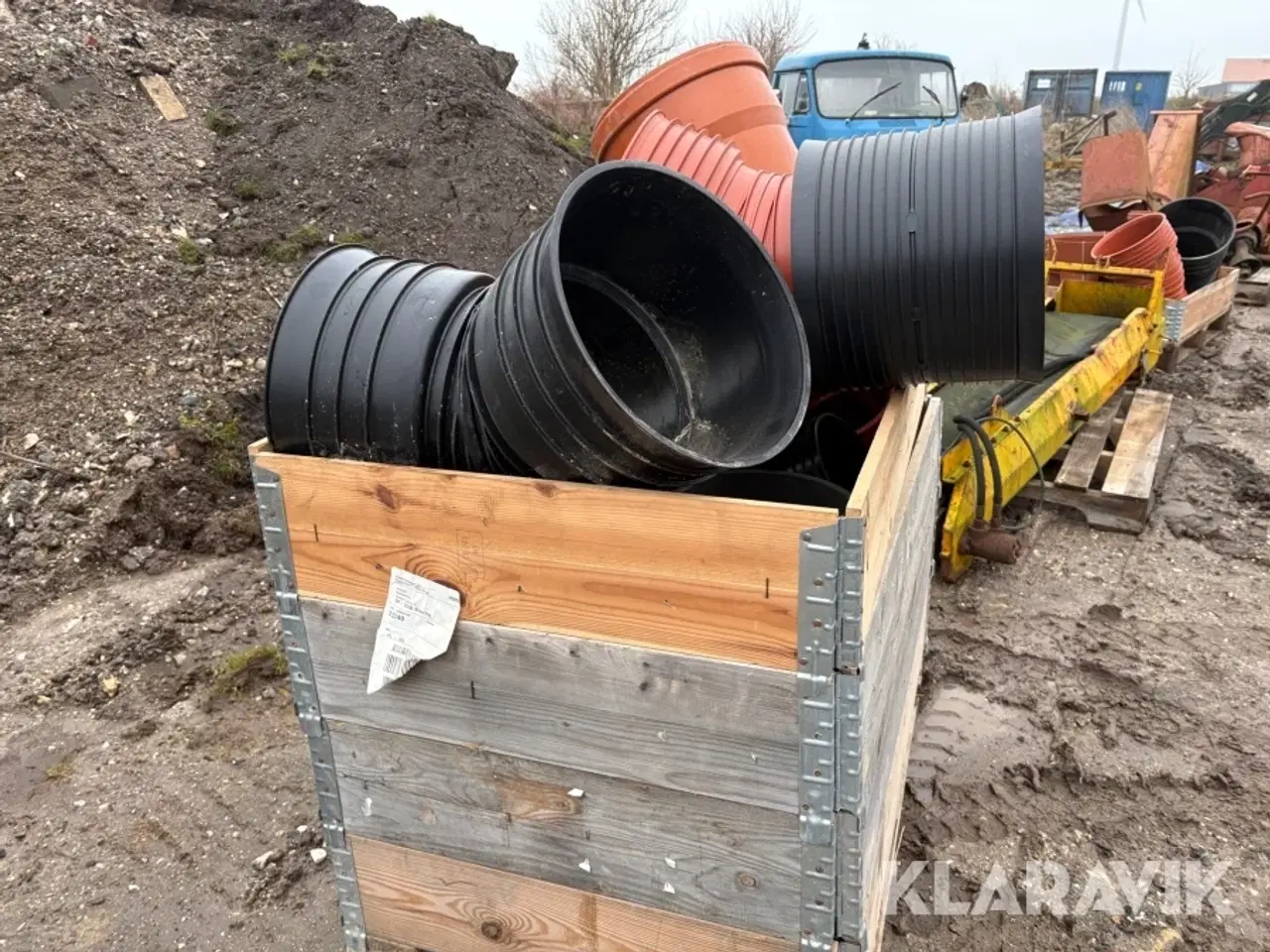 Billede 4 - Forskellige kloarkrør 2 paller