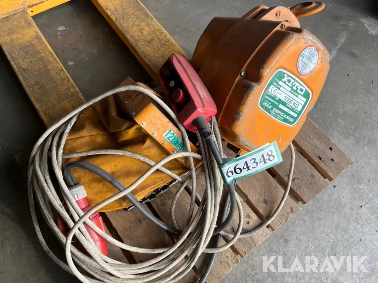 Billede 2 - Talje Kito 1000 kg