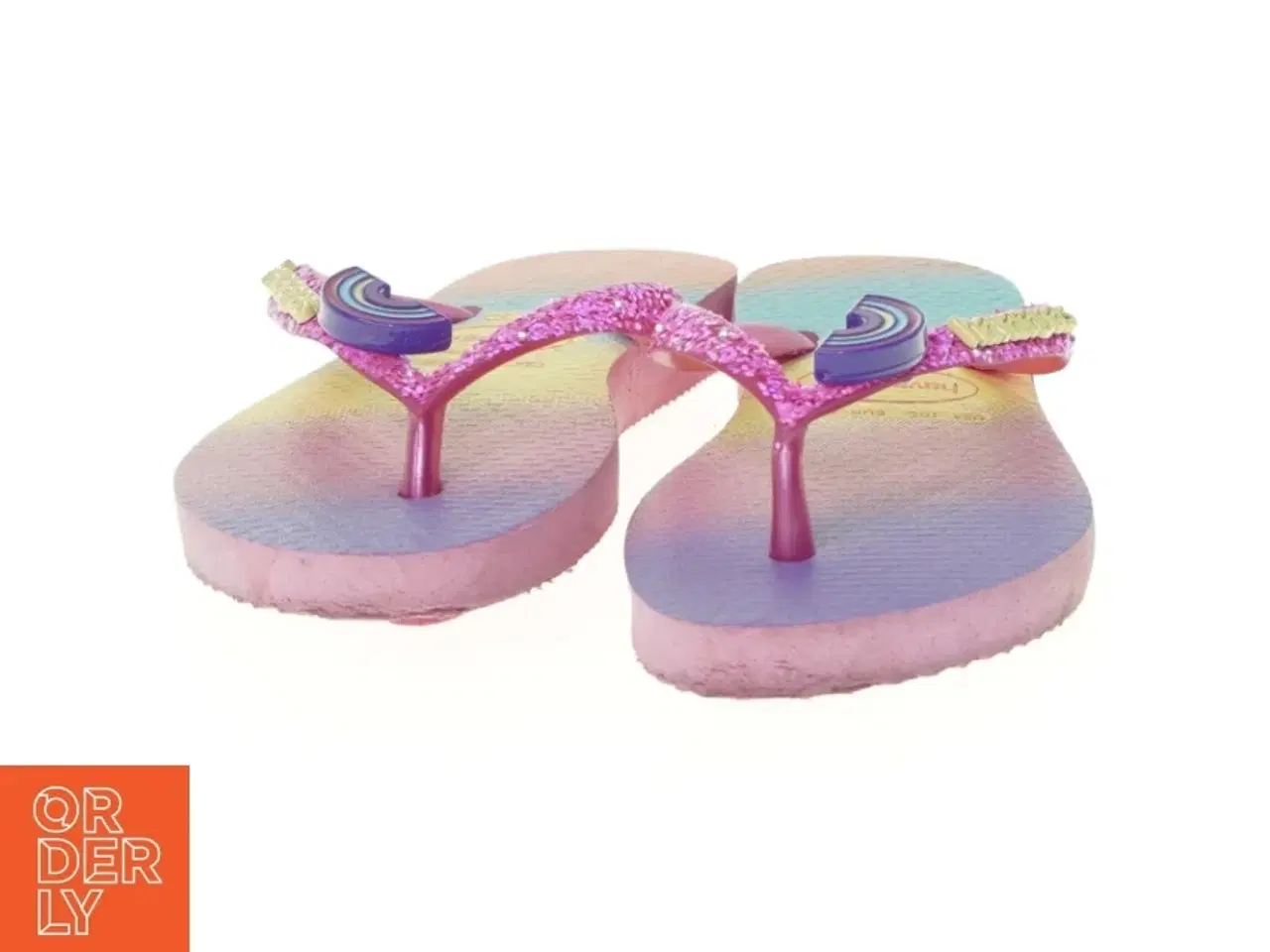 Billede 4 - Havaianas klipklappere med glimmer fra Havaianas (str. 27)