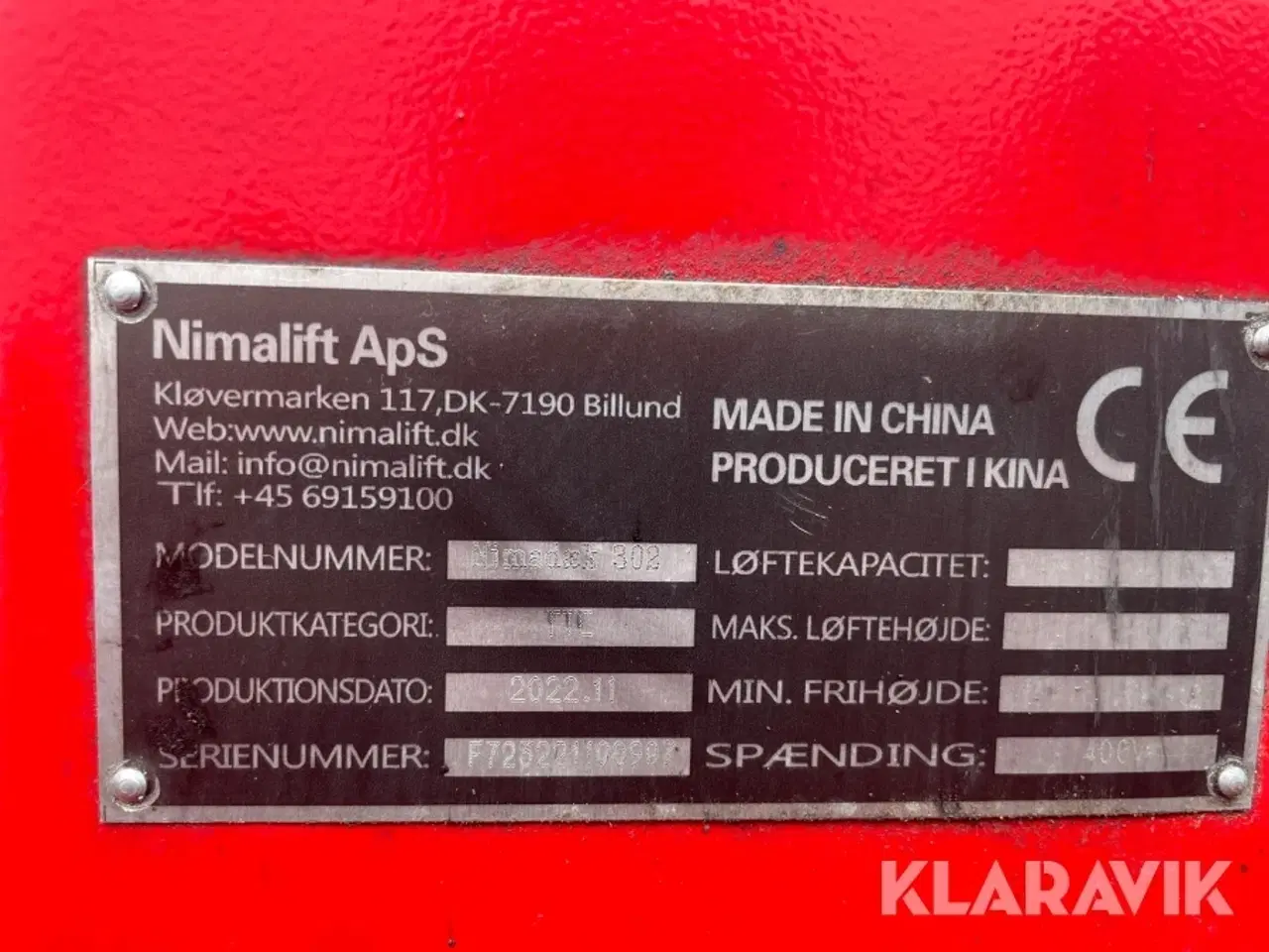 Billede 8 - Dækmaskine Nimalift Nimadæk 302 til lastbiler