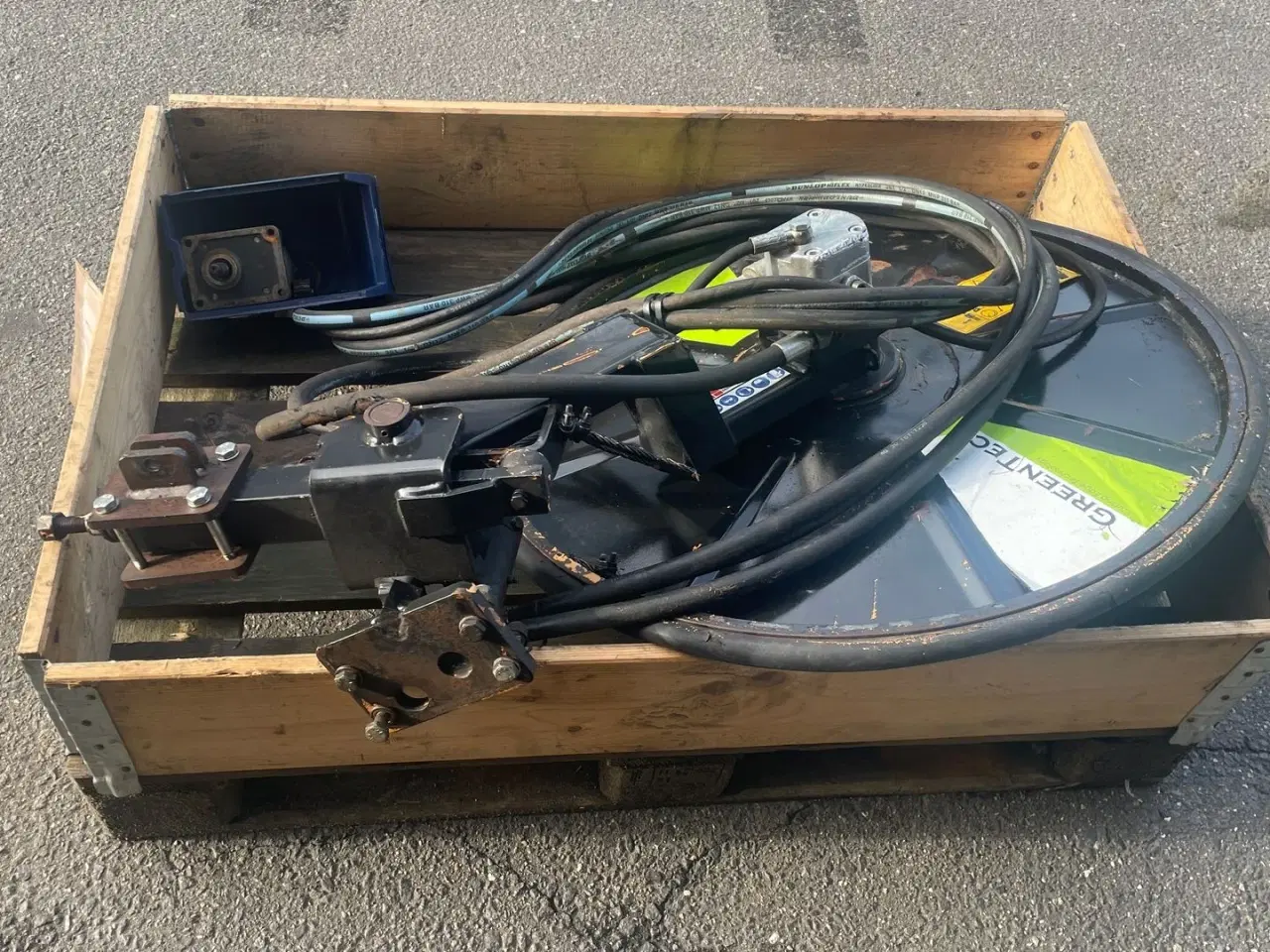 Billede 3 - GreenTec Ri80 underhegnsklipper