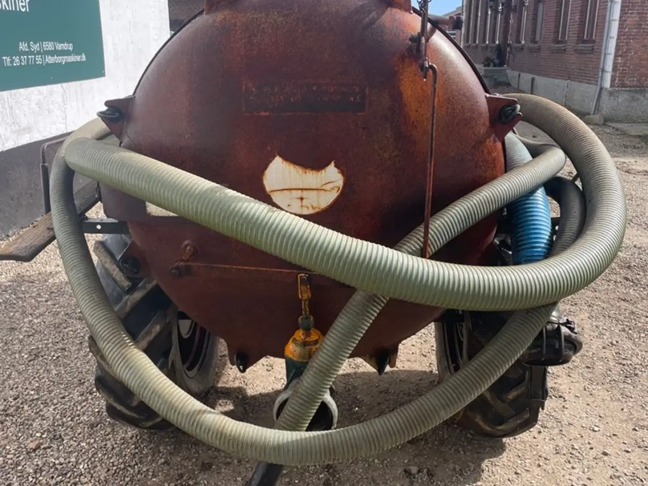 Billede 6 - Slamsuger - spulevogn Slamsuger 2800 liter