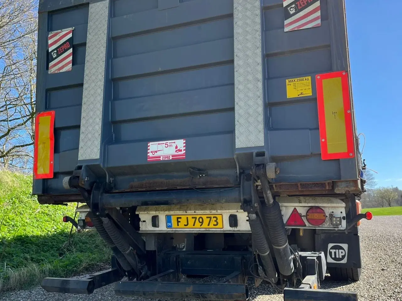 Billede 2 - KRONE Sættevogn med lift i bag SDP 27 eLB4-CS med lift i bag. Kan leveres nysynet for lille merepris