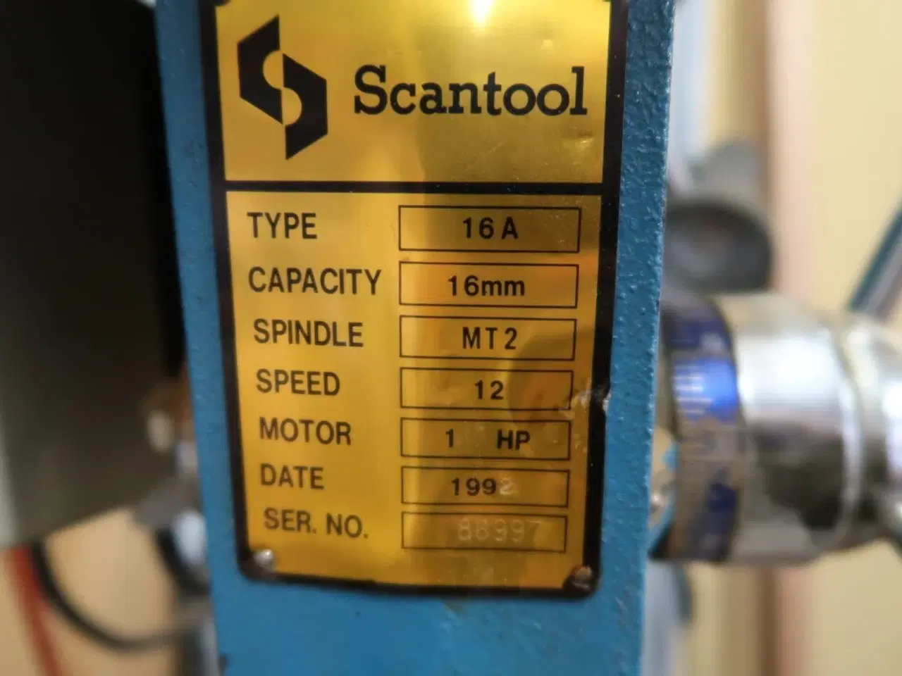 Billede 8 - Søjleboremaskine SCANTOOL 16 A