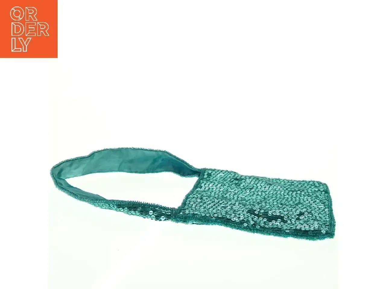 Billede 3 - Pailletdekoreret håndtaske (str. 19 x 19 cm)