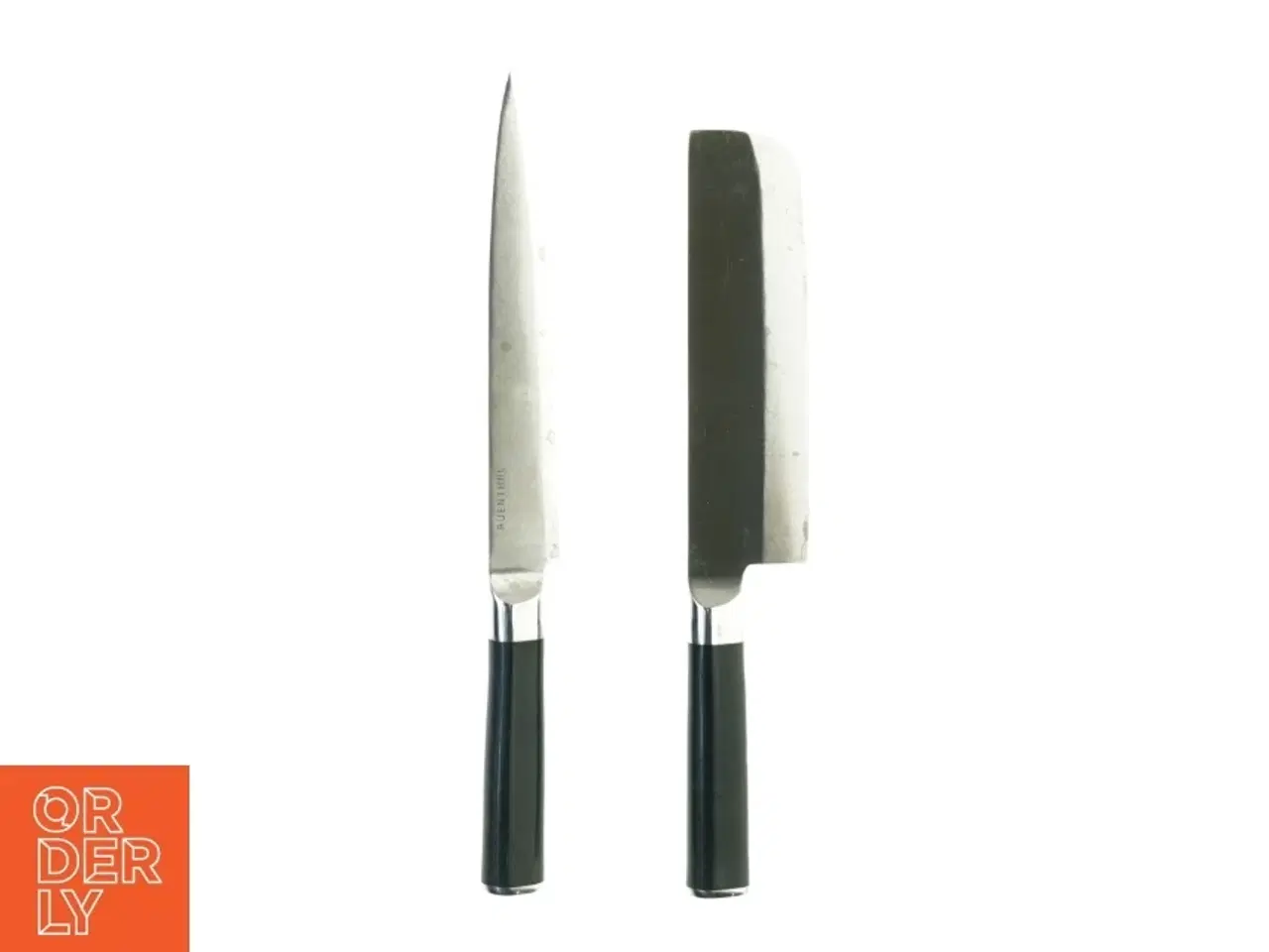 Billede 1 - Kokkeknive fra Auenthal (str. 31 x 5 cm 34 x 3 cm)
