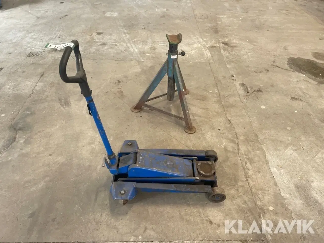 Billede 3 - Donkraft 4 tons og Buk AC hydraulic DK400