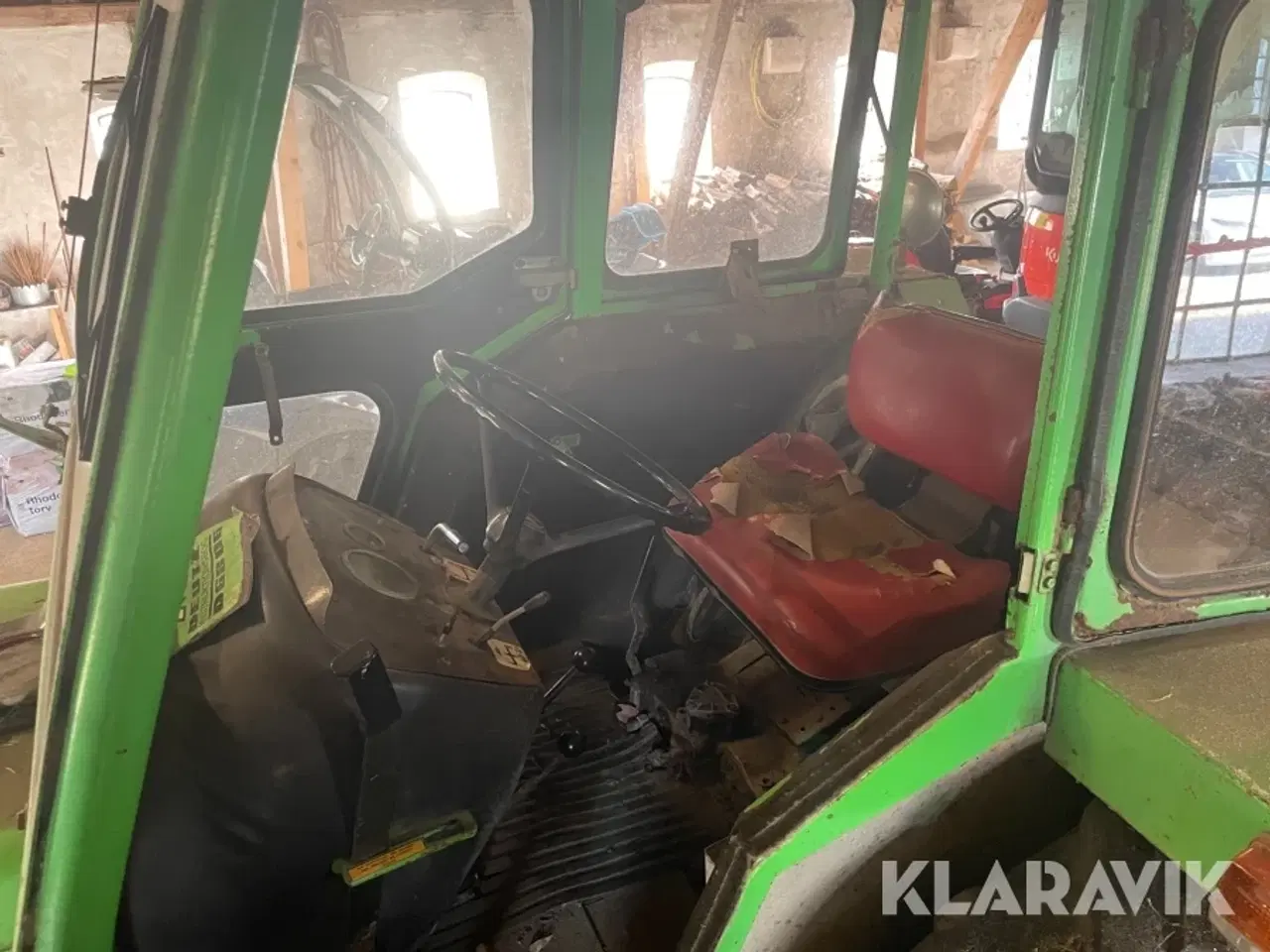 Billede 9 - Veterantraktor Deutz D 6806 med stenopsamler & vogn