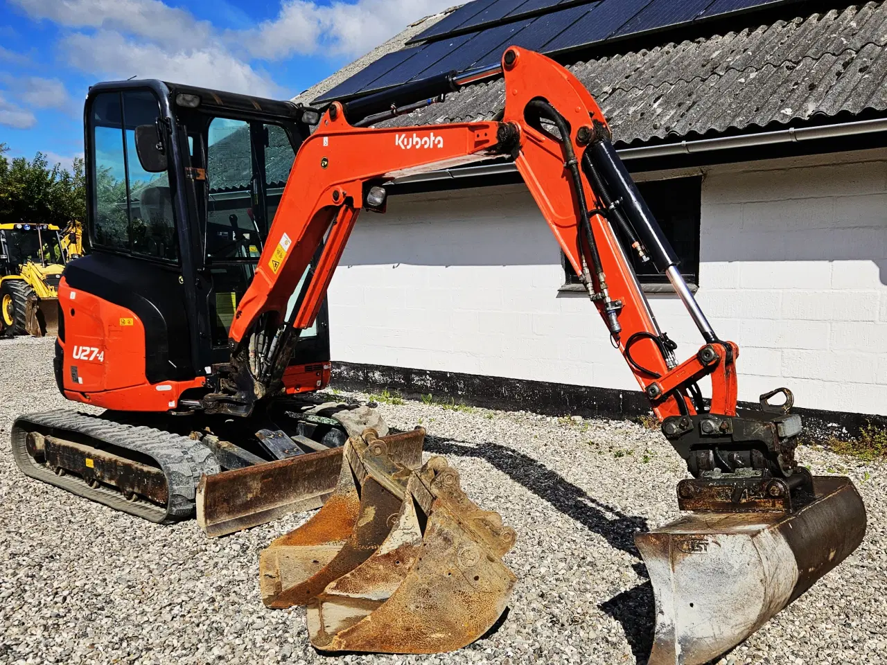 Billede 3 - Kubota U27-4 / powertilt / skovlsæt / 3800 timer