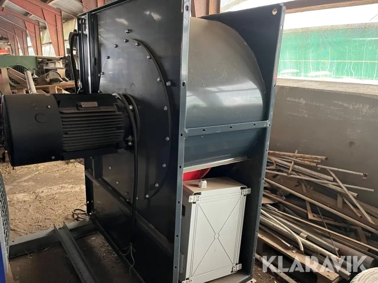 Billede 1 - Kornblæser til Tørring HL 30 v ventilator