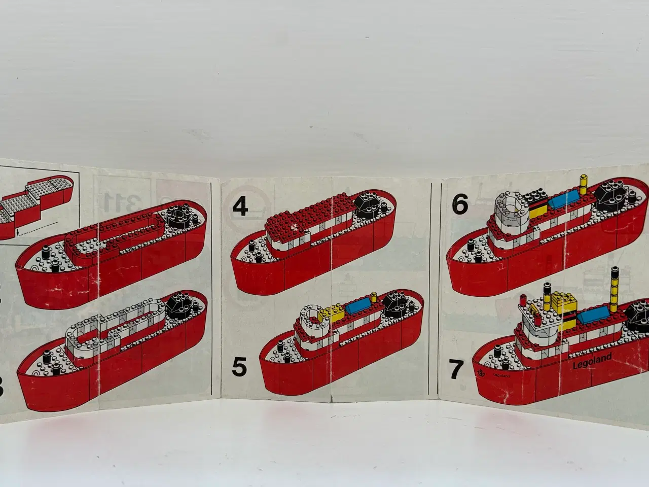 Billede 9 - LEGO Båd, Ferry, Schiff nr 311 fra 1973 