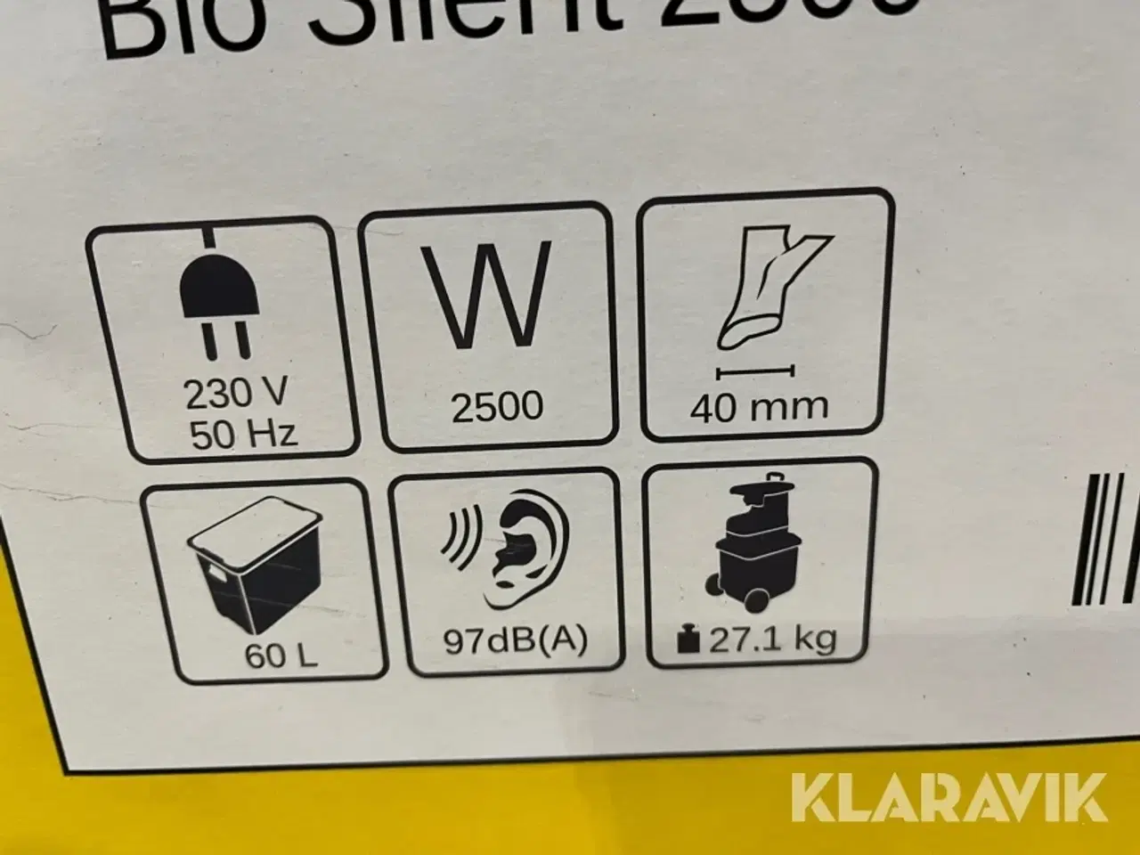 Billede 5 - Kompostkværn STIGA BIO SILENT 2500w