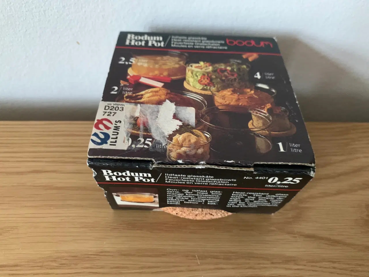 Billede 2 - Bodum Hot Pot, 2,5 dl. glas med varmeunderlag