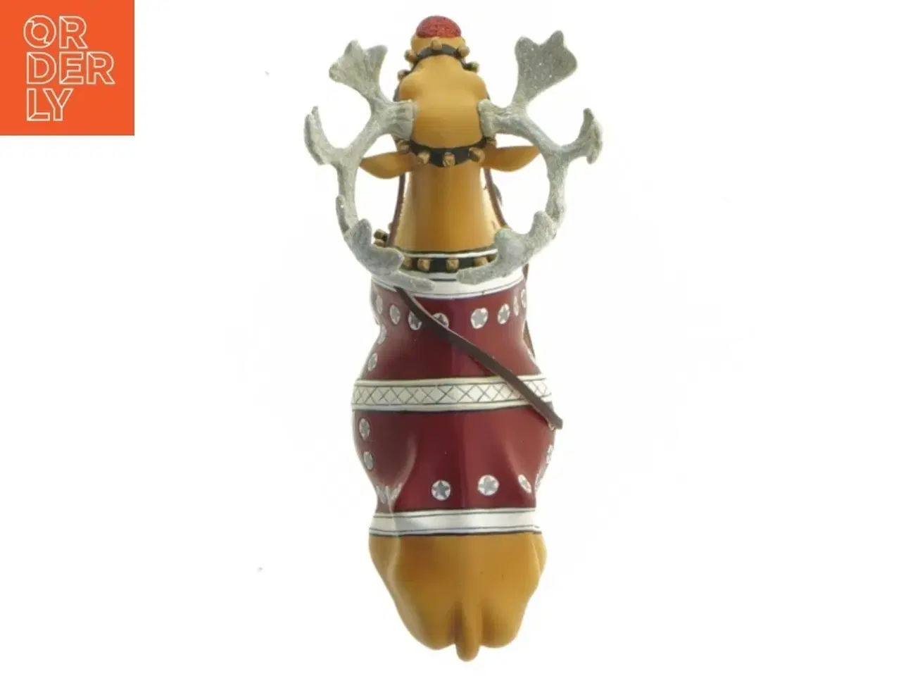 Billede 5 - Dekorativ rensdyrfigur fra CowParade (str. 15,5 cm)