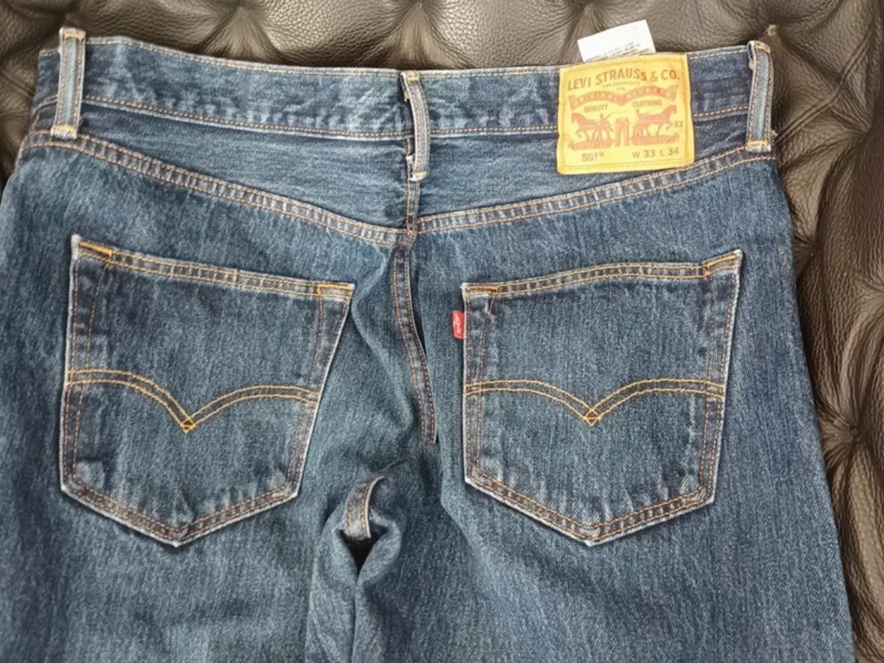 Billede 4 - Levis blå herre jeans model 501