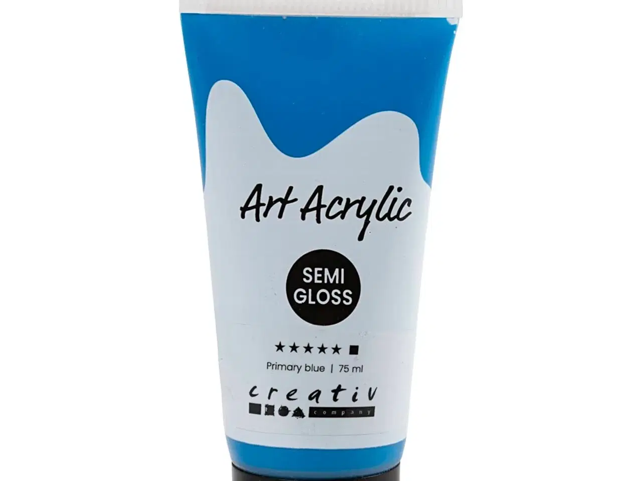Billede 1 - Art Akrylmaling, halvblank, dækkende, primær blå, 75 ml/ 1 fl.
