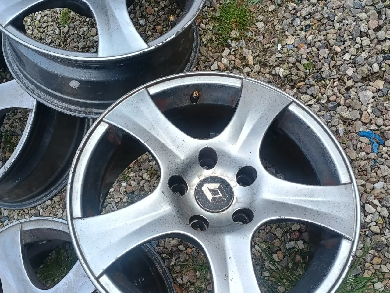 Billede 4 - orig Renault alufælge
