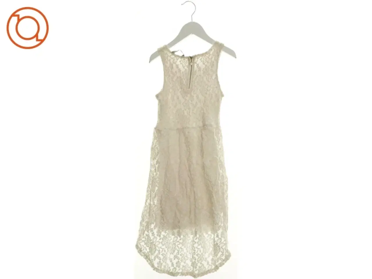Billede 1 - Asymmetrisk Blonde Kjole fra Kids By Lindex (str. 146 cm)