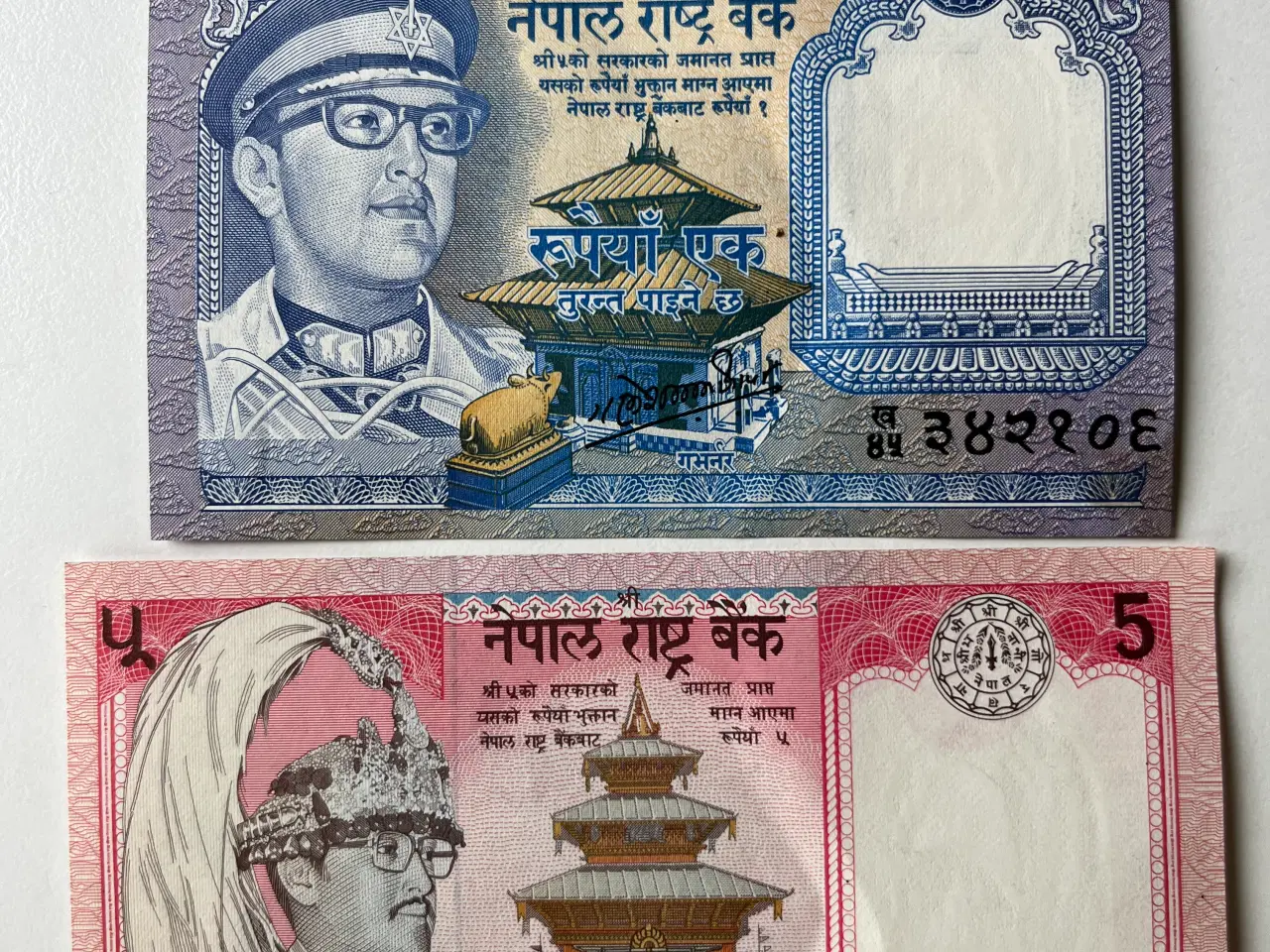 Billede 1 - Penge/sedler Nepal