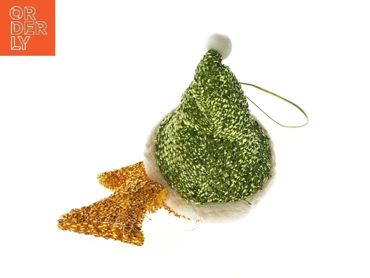 Billede 3 - Julepynt med snemand motiv (str. 15 cm)